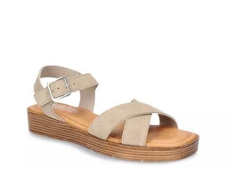 Сандалии на танкетке Bella Vita Car-Italy, бежевый