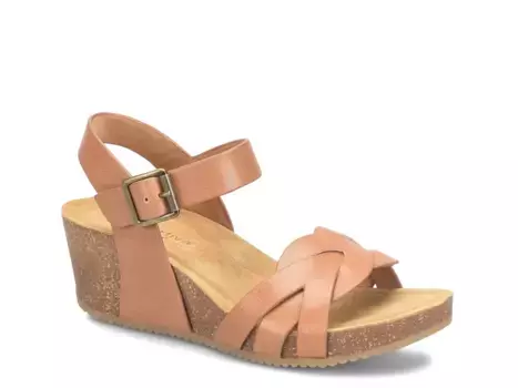 Сандалии на танкетке Comfortiva Erena, багаж коричневый