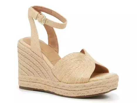 Сандалии на танкетке Espadrille Kelly & Katie Wesley, натуральный бежевый