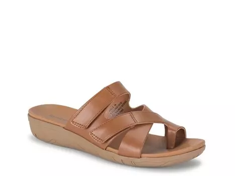 Сандалии на танкетке Jinelle Baretraps, седло браун