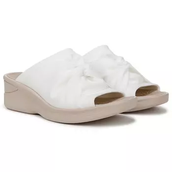 Сандалии на танкетке Smile 3 Bzees For Lifestride, bright white stretch fabric