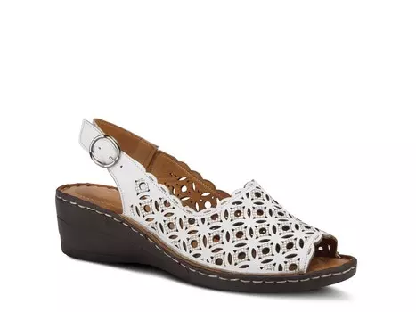 Сандалии на танкетке Spring Step Belizana, белый