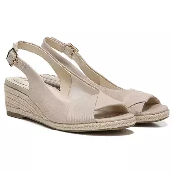 Сандалии на танкетке в стиле эспадрильи для светской львицы Lifestride, коричневый