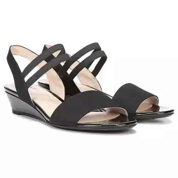 Сандалии на танкетке Yolo Lifestride, черный