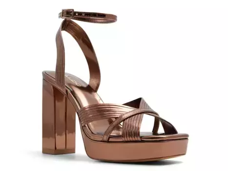 Сандалии Nadie Platform Sandal Aldo, цвет bronze