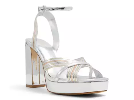 Сандалии Nadie Platform Sandal Aldo, цвет metallicmulticolor