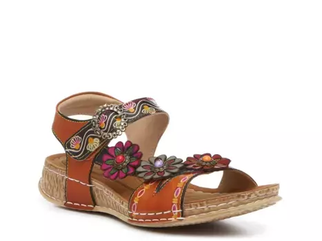 Сандалии Nadira Sandal L'Artiste By Spring Step, цвет brown_navy_multicolor