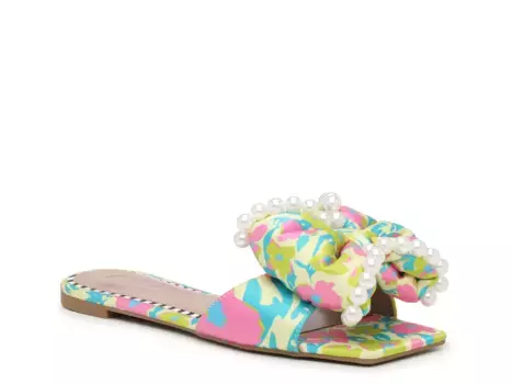 Сандалии Nakia Sandal Betsey Johnson, цвет multicolorfloralprint