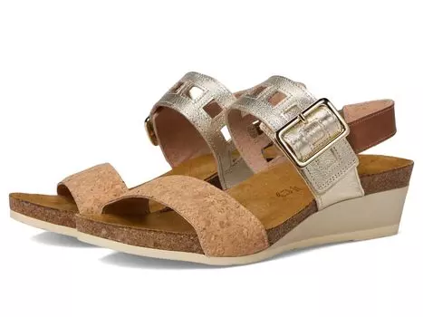 Сандалии Naot Dynasty, цвет Cork Leather/Radiant Gold Leather/Latte Brown Leather