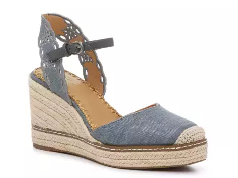 Сандалии Narri Espadrille Wedge Sandal Crown Vintage, синий