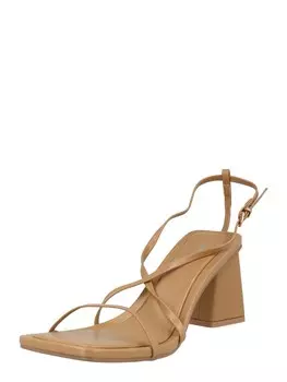 Сандалии Nasty Gal, коричневый