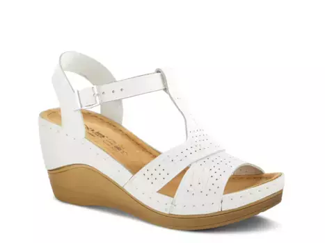 Сандалии Natala Wedge Sandal Flexus By Spring Step, белый