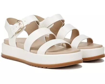 Сандалии Naturalizer 27 Edit Zizi Ankle Straps, цвет White Faux Leather