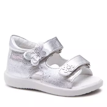 Сандалии Naturino Falcottoby Naturino, серебро