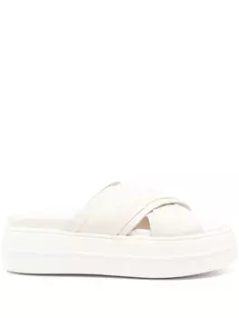 Сандалии-небоскребы Hogan, нейтральный