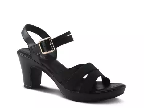 Сандалии Neesa Stretch Platform Sandal Patrizia By Spring Step, черный