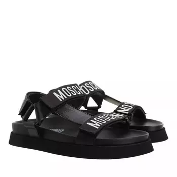 Сандалии неро Moschino, черный