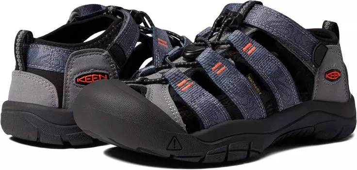 Сандалии Newport H2 KEEN, цвет Steel Grey/Black