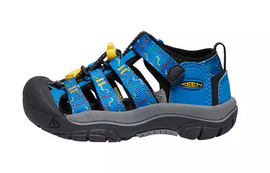 Сандалии Newport H2 Kids PS Ярко-синие/черные Keen, синий