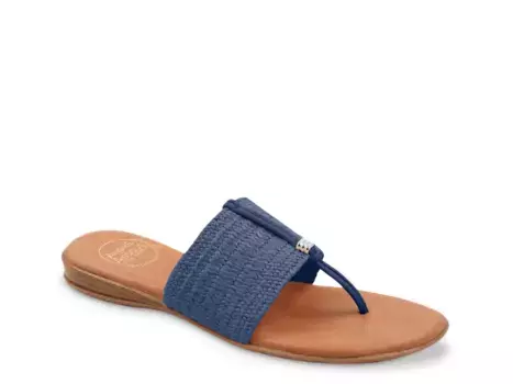 Сандалии Nice Wedge Sandal Andre Assous, темно-синий