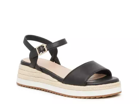 Сандалии Nicie Wedge Sandal Kelly & Katie, черный