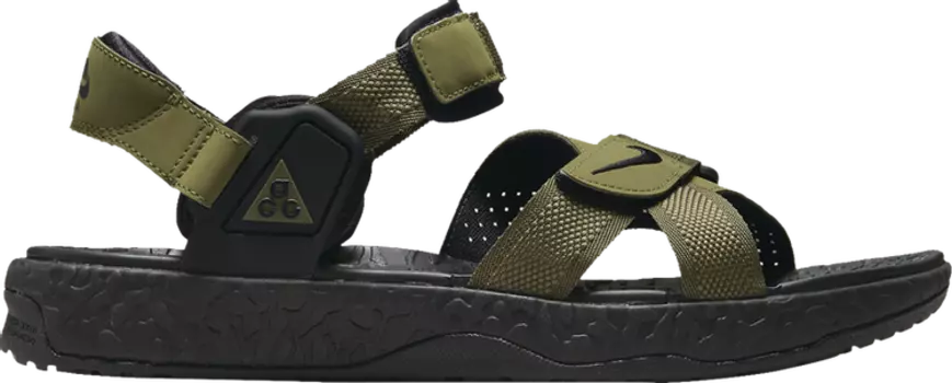 Сандалии Nike ACG Air Deschutz+ 'Pilgrim', зеленый
