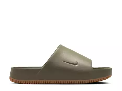 Сандалии Nike Calm Slide — мужские, темно-зеленые