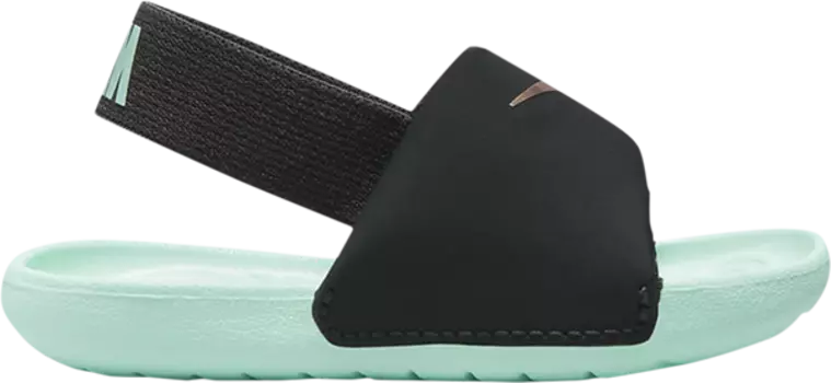 Сандалии Nike Kawa Slide TD 'Off Noir Mint', черный