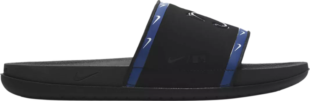 Сандалии Nike MLB x OffCourt Slide 'Kansas City Royals', черный