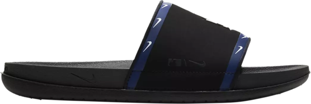 Сандалии Nike MLB x OffCourt Slide 'Los Angeles Dodgers', черный