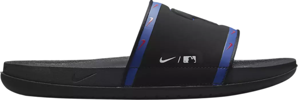 Сандалии Nike MLB x OffCourt Slide 'Texas Rangers', черный