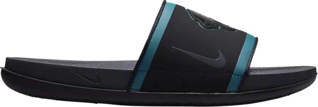 Сандалии Nike NFL x OffCourt Slide 'Jacksonville Jaguars', черный