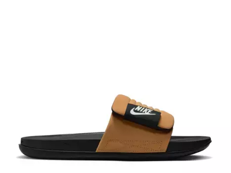 Сандалии Nike Offcourt Adjust Slide — мужские, коньячного цвета
