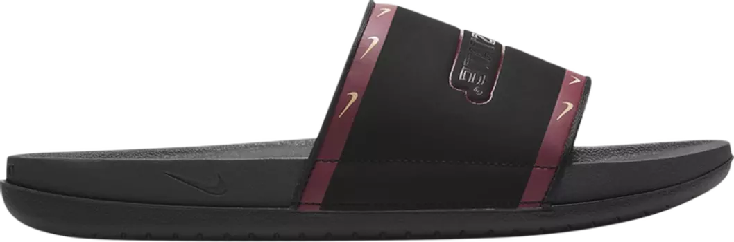 Сандалии Nike OffCourt Slide 'Florida State', черный