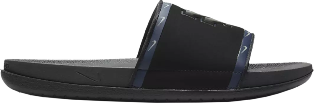 Сандалии Nike OffCourt Slide 'West Virginia', черный