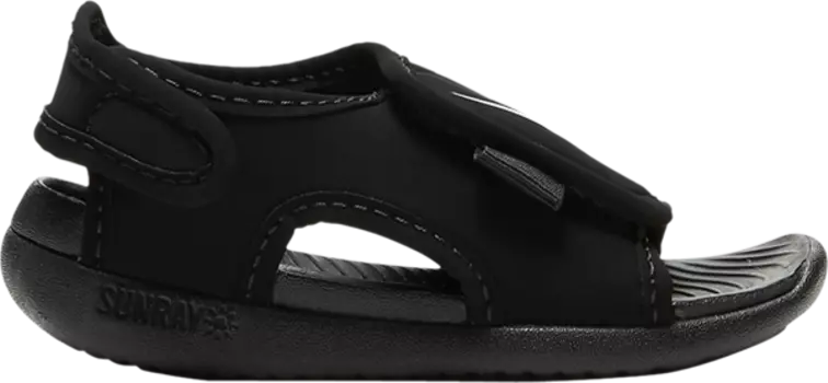 Сандалии Nike Sunray Adjust 5 V2 TD 'Black', черный