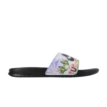 Сандалии Nike Wmns Benassi Slide 'Floral Print', черный