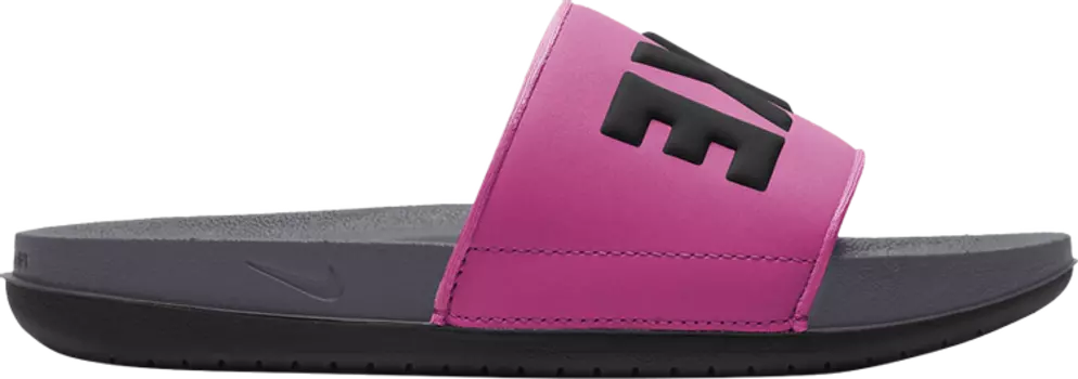 Сандалии Nike Wmns Offcourt Slide 'Pink Blast Black', розовый