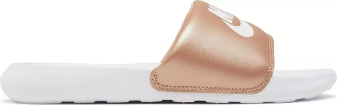 Сандалии Nike Wmns Victori One Slide 'Metallic Red Bronze', золотой