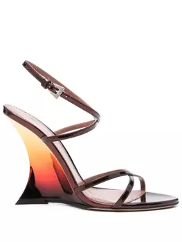 Сандалии Nina 105 мм Paris Texas, красный