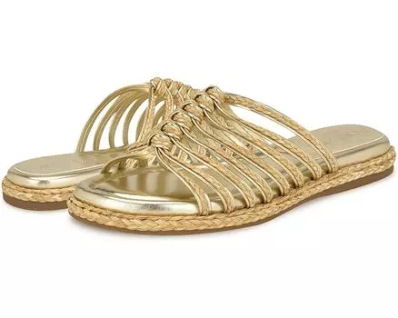 Сандалии Nine West Adila, цвет Light Natural/Gold