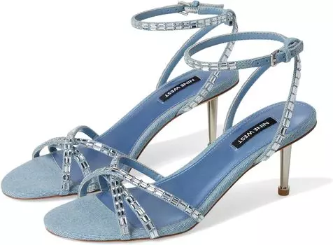 Сандалии Nine West Amseta, цвет Light Blue Denim