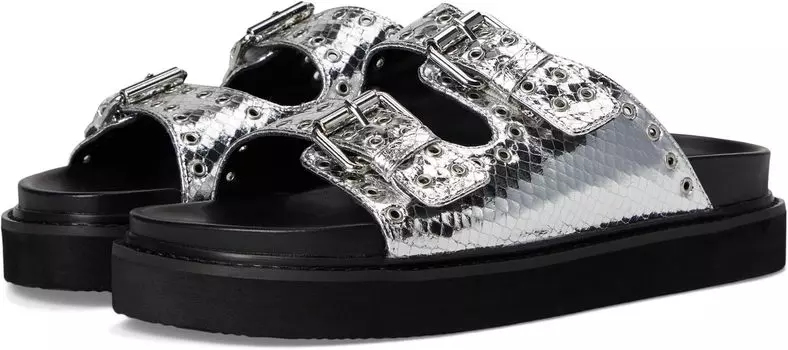 Сандалии Nine West Eleny, цвет Silver Python