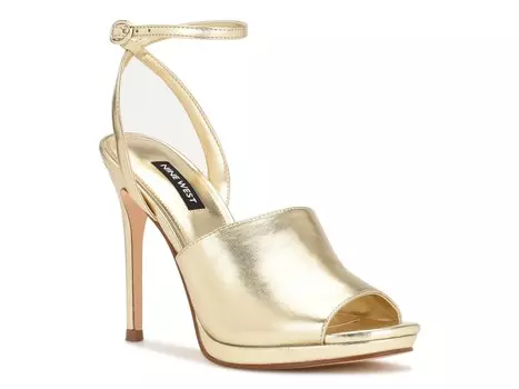 Сандалии Nine West Limbery, золотой металлик