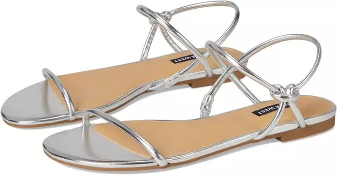 Сандалии Nine West Maizy, серебряный