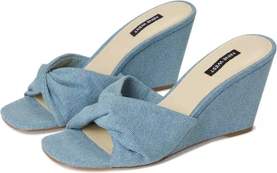 Сандалии Nine West Nikhil, цвет Light Blue Denim