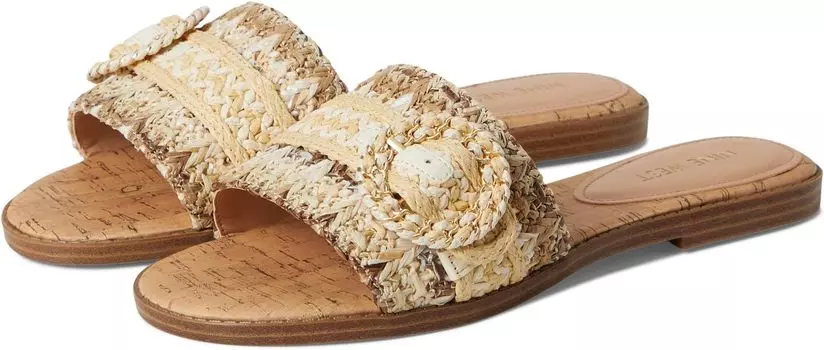 Сандалии Nine West Poland, цвет Light Natural/Cream Multi