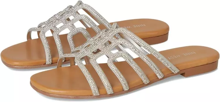 Сандалии Nine West Timy, серебряный