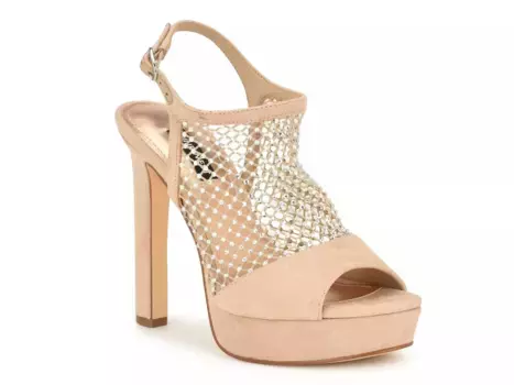 Сандалии Nine West Wohma, светло-натуральный бежевый