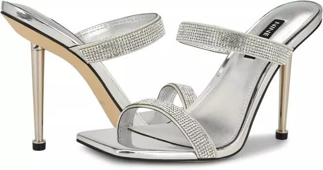 Сандалии Nine West Yogirl, цвет Silver Shimmer